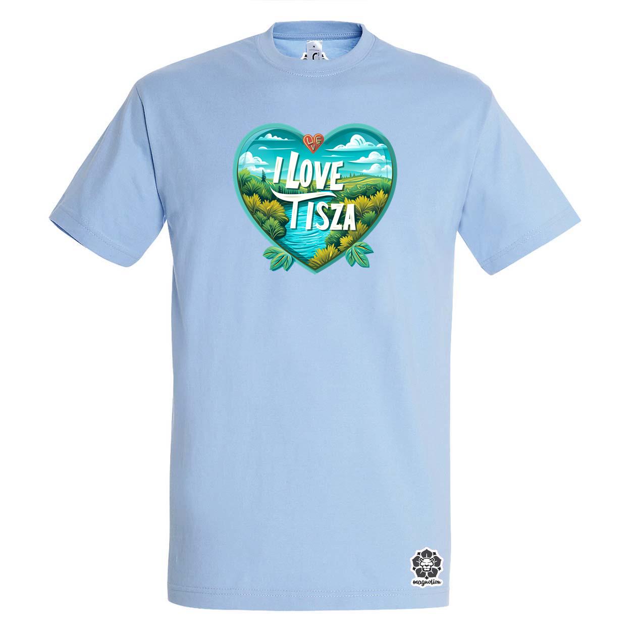 Love Tisza v13 egyedi póló 