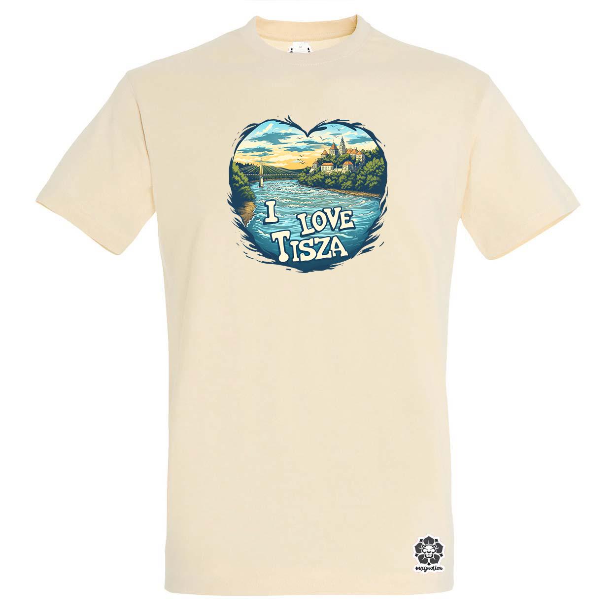 Love Tisza v14 egyedi póló 