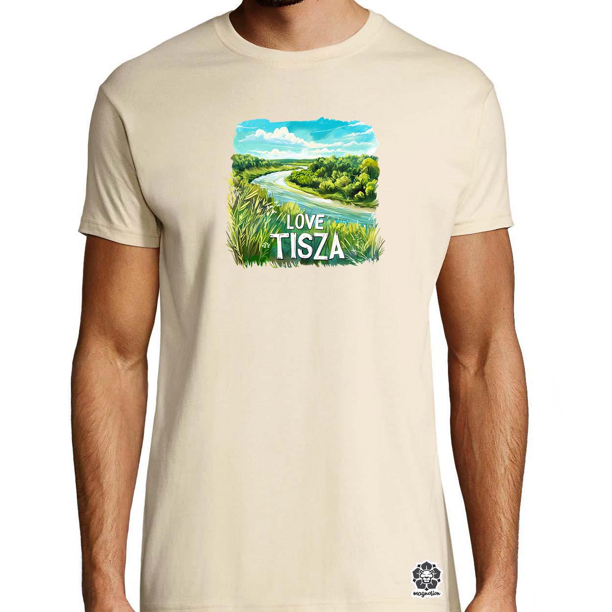 Love Tisza v18 egyedi póló 