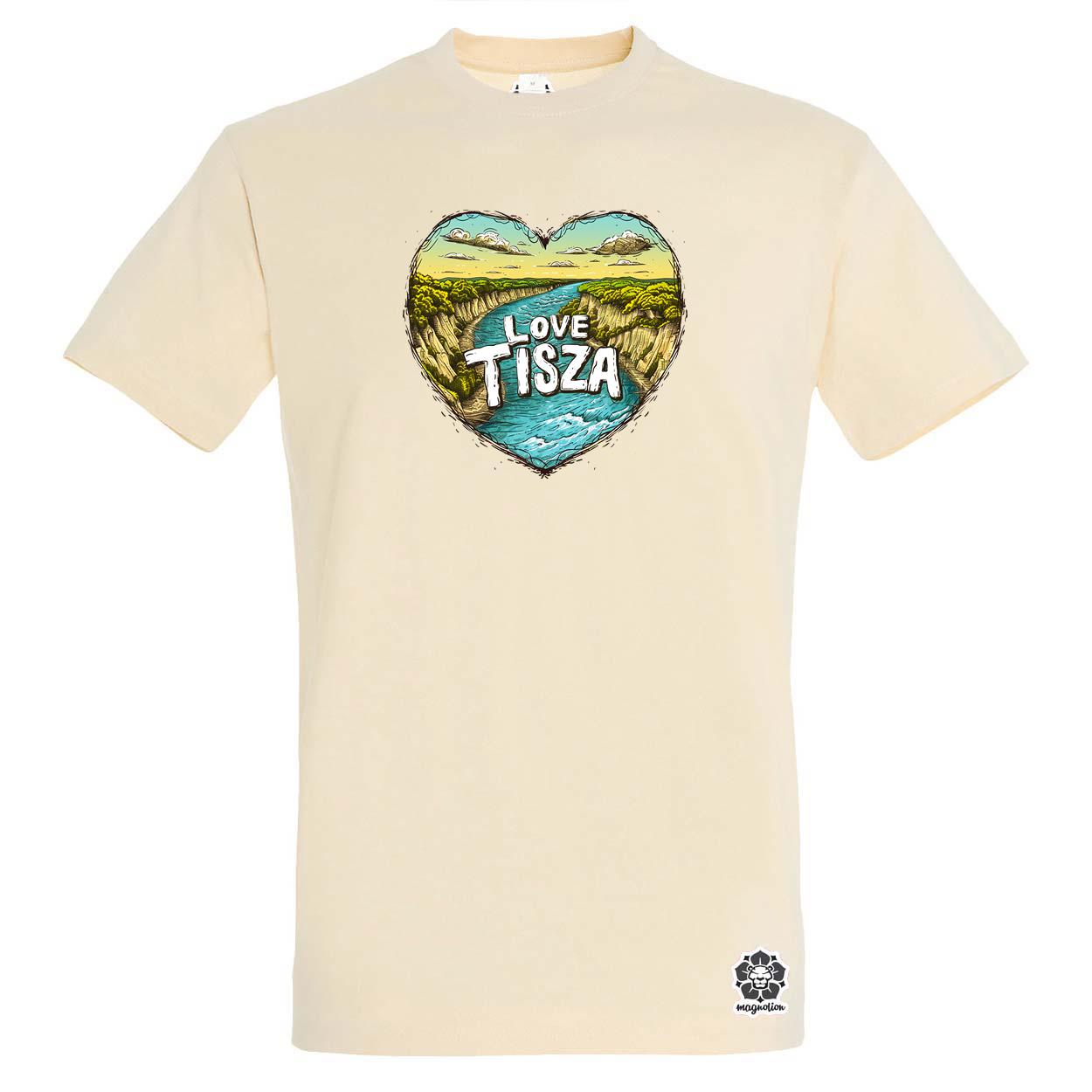 Love Tisza v4 egyedi póló 