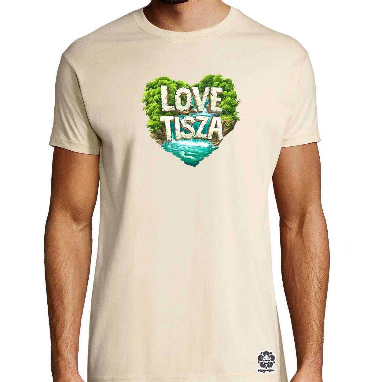 Love Tisza v5 egyedi póló 