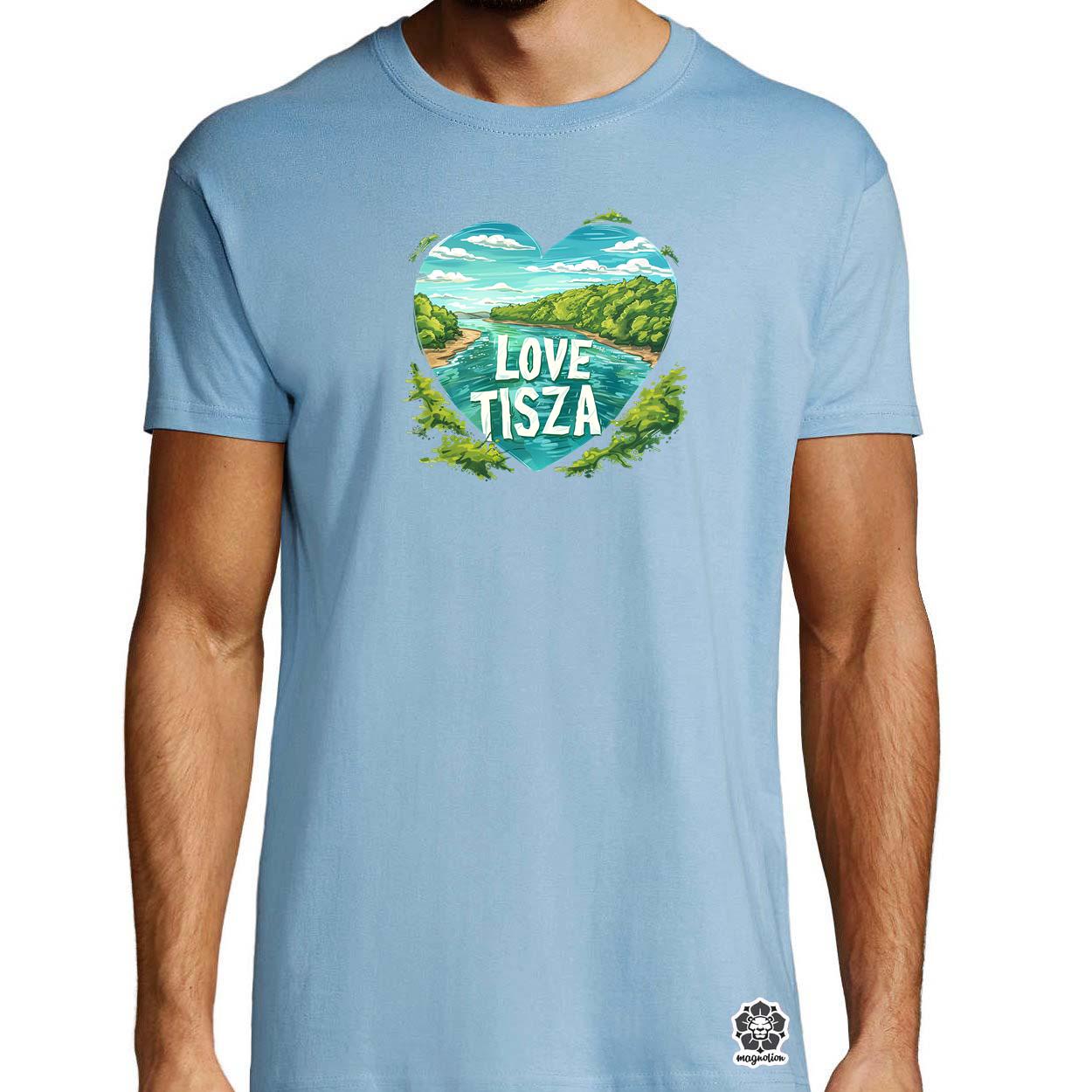 Love Tisza v9 egyedi póló 