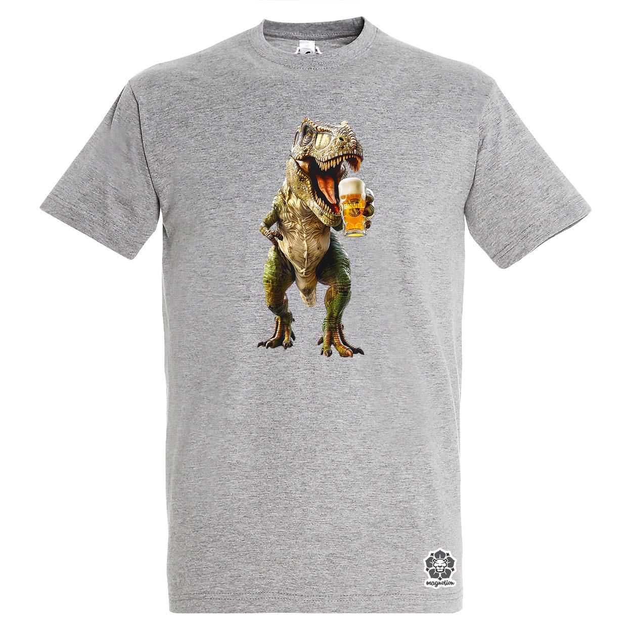 T-rex sörözik v1 egyedi póló 