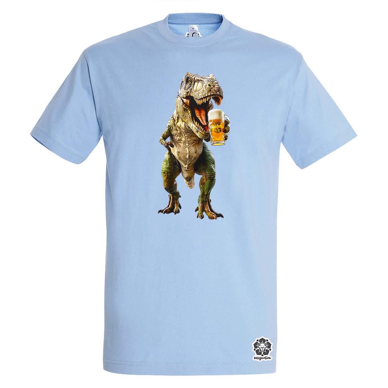 T-rex sörözik v1 egyedi póló 