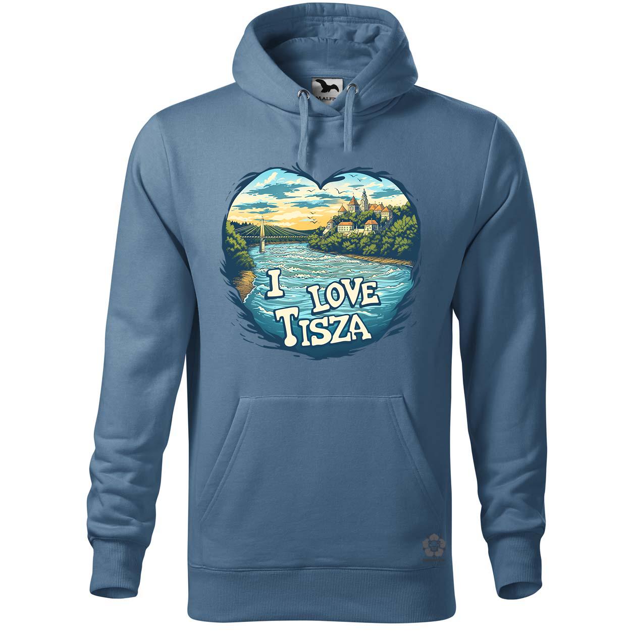 Love Tisza v14 egyedi  pulóver 