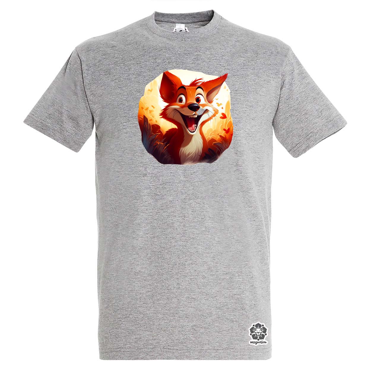 Cuki róka v2 egyedi póló 