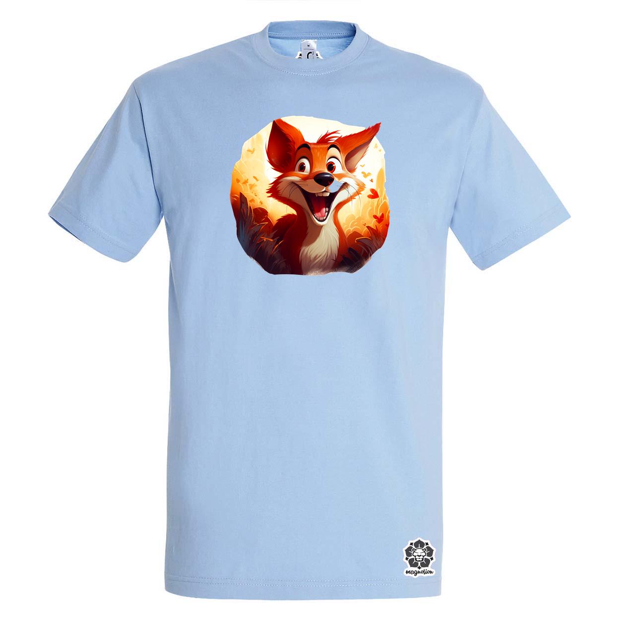 Cuki róka v2 egyedi póló 
