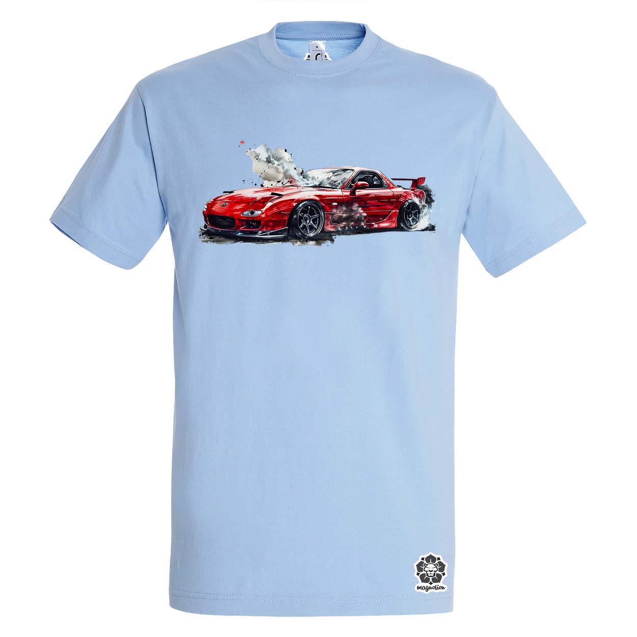 Mazda RX 7 v2 egyedi póló 