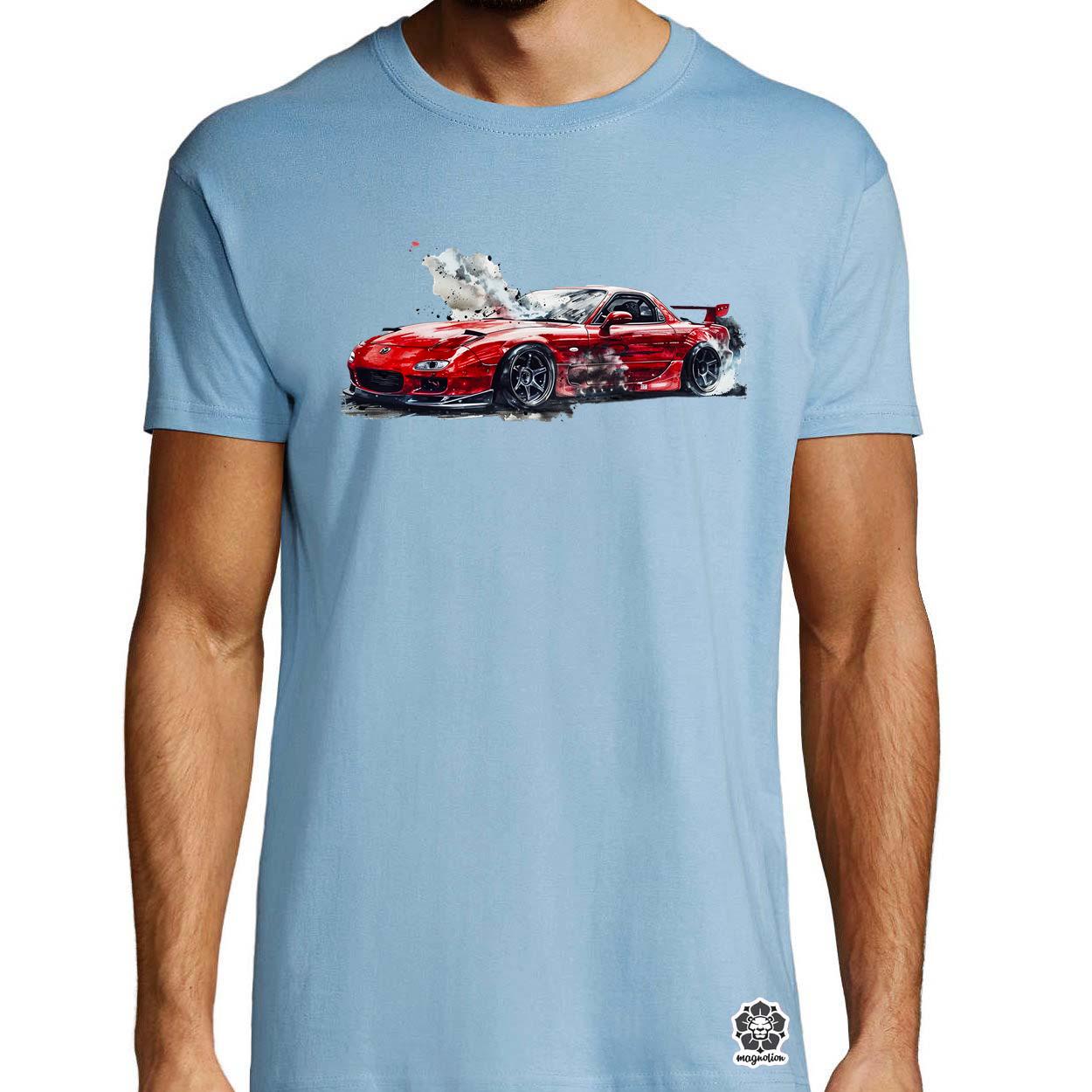 Mazda RX 7 v2 egyedi póló 
