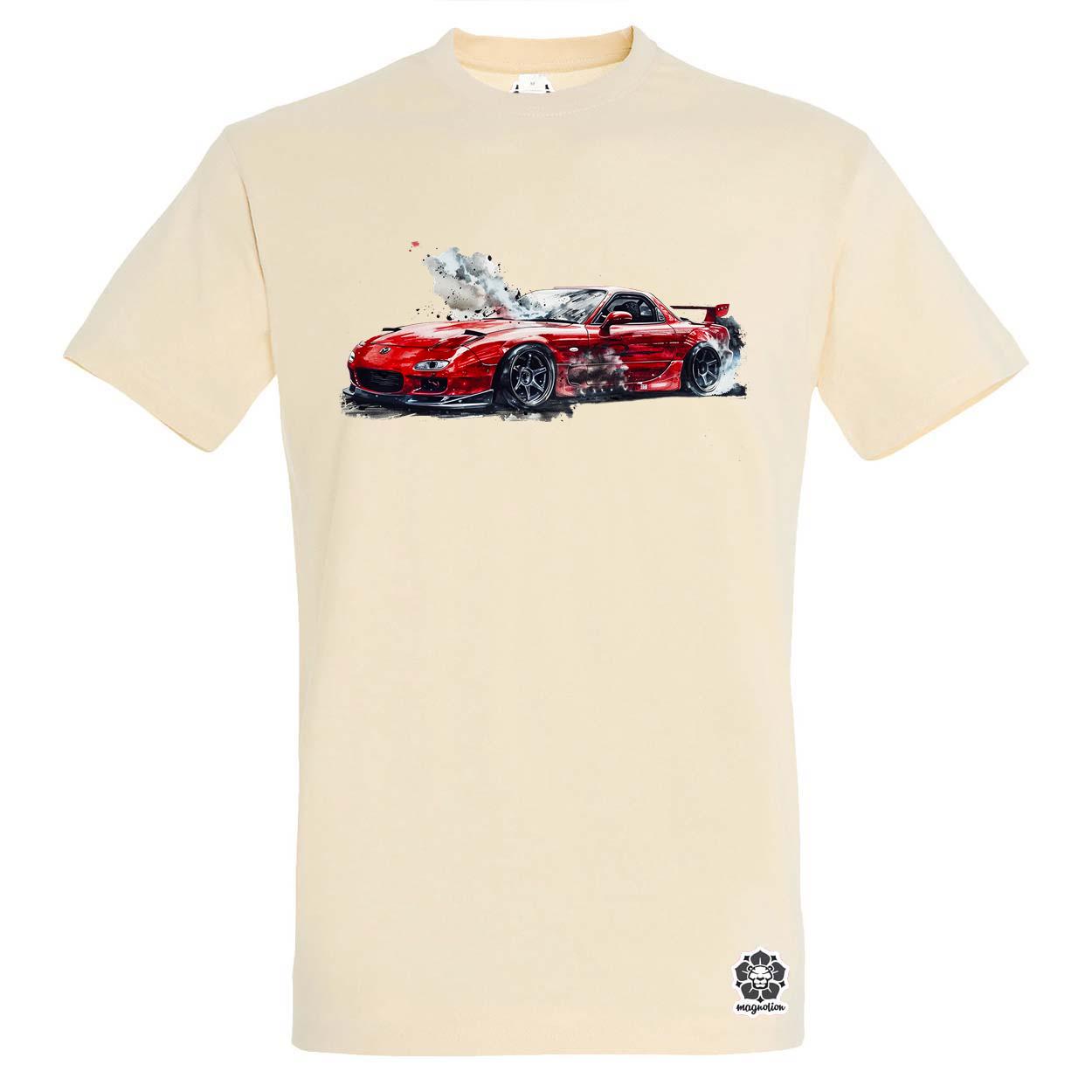 Mazda RX 7 v2 egyedi póló 