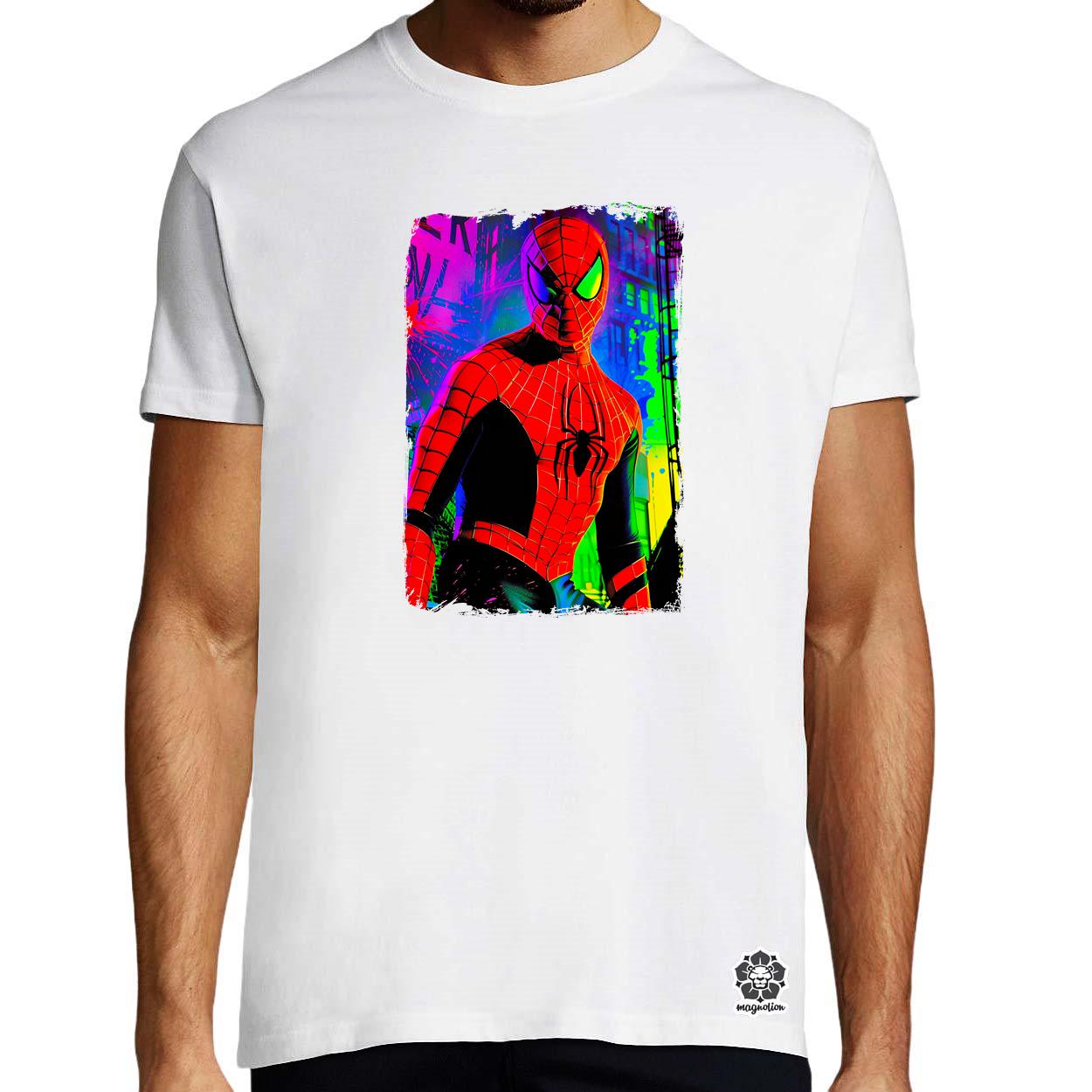 Pókember fanart v15 egyedi póló 