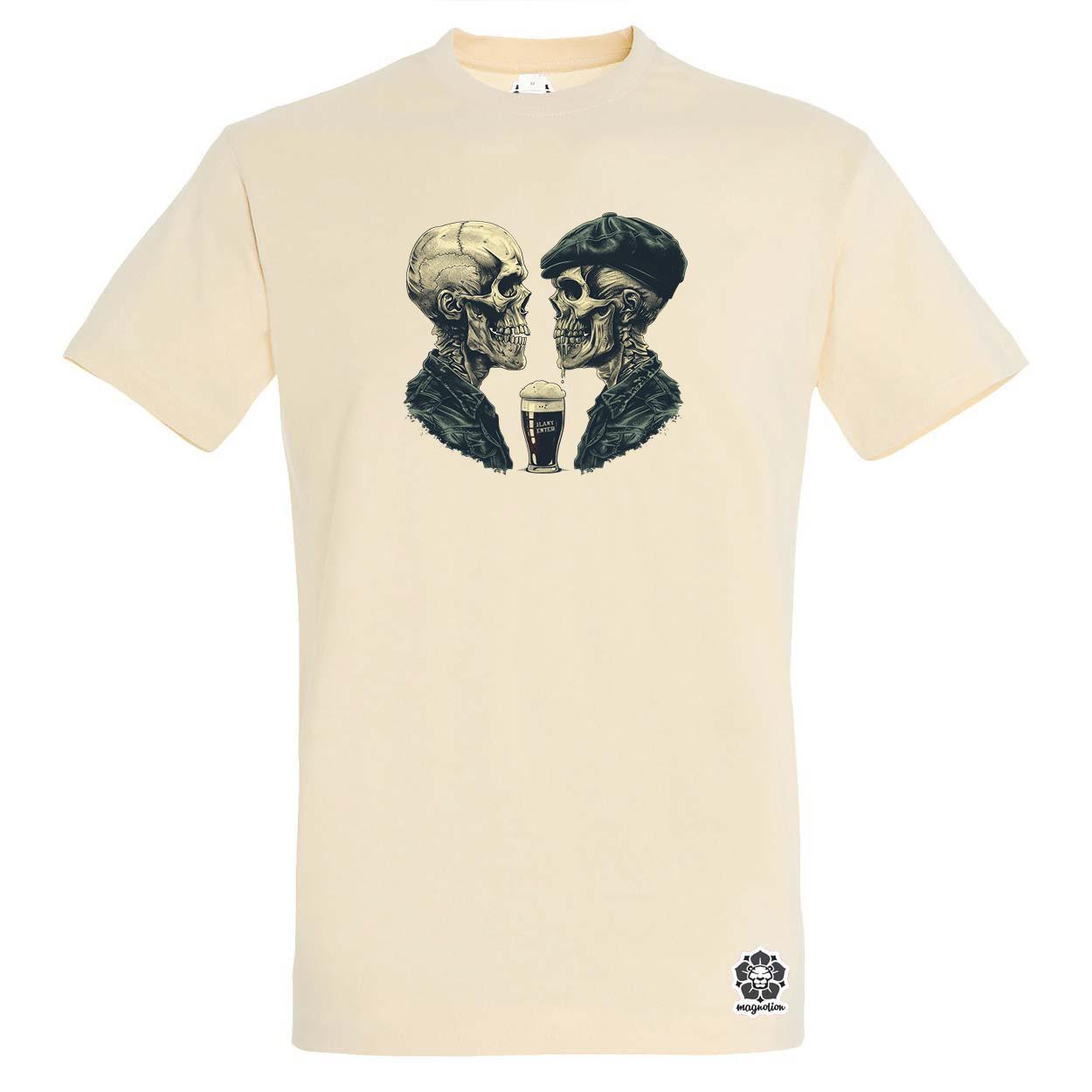 Punk koponyák v3 egyedi póló 