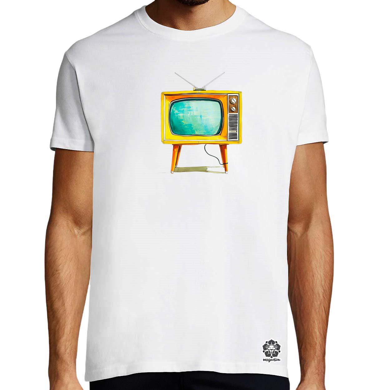 Retrtó TV v2 egyedi póló 