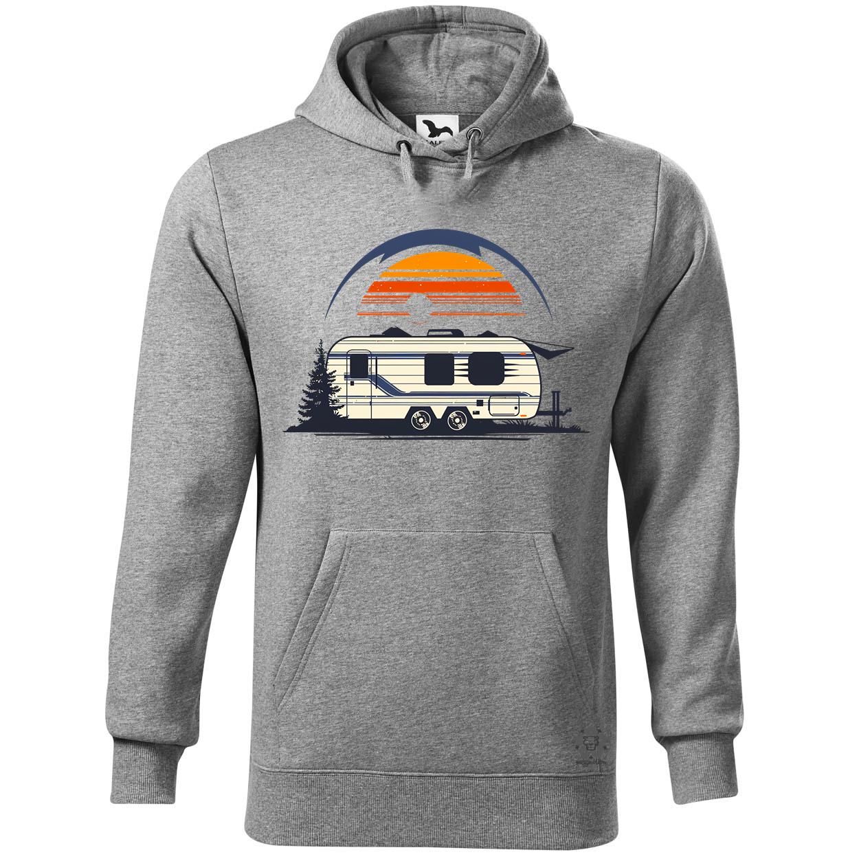 Camper minimál v1 egyedi  pulóver 