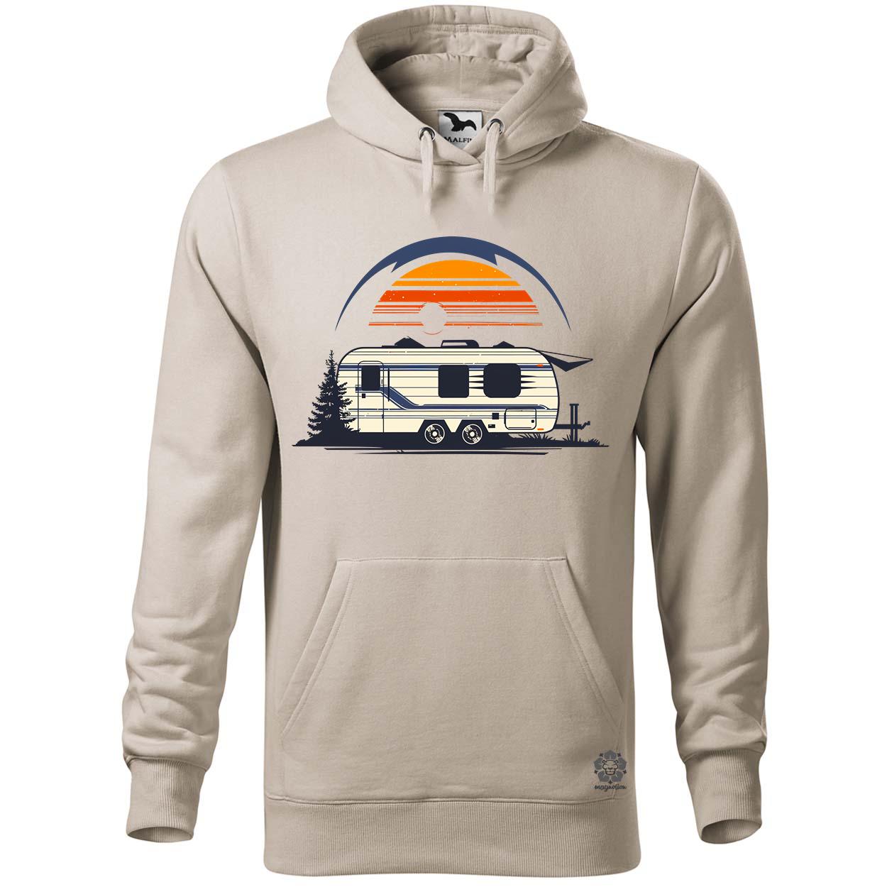 Camper minimál v1 egyedi  pulóver 