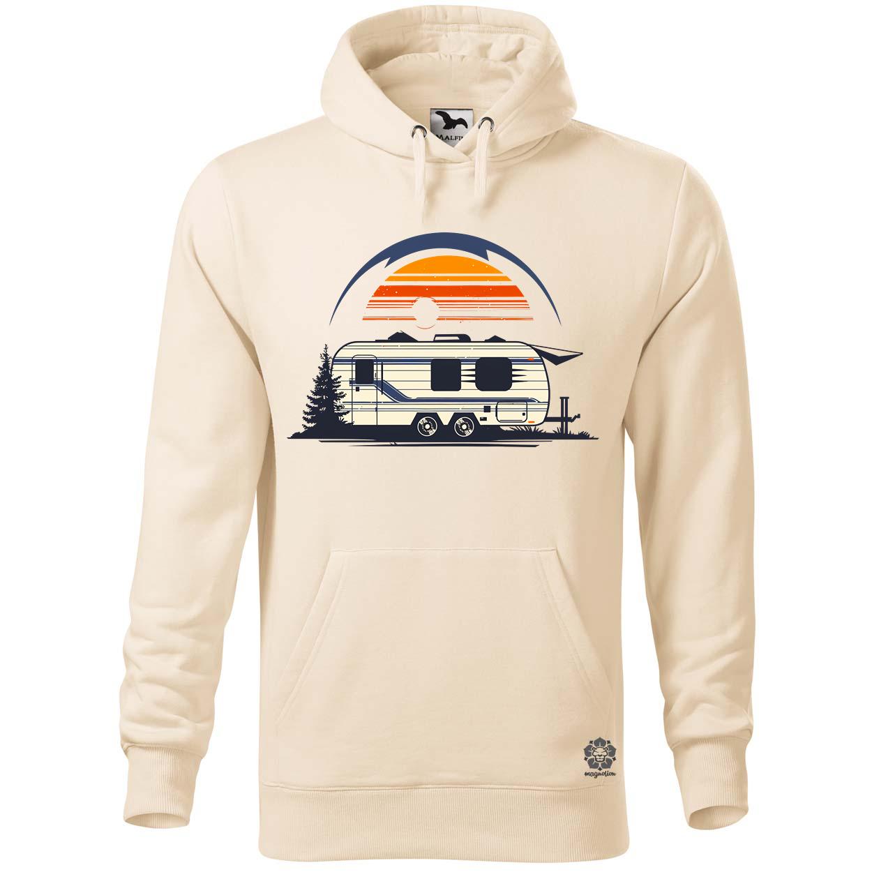 Camper minimál v1 egyedi  pulóver 