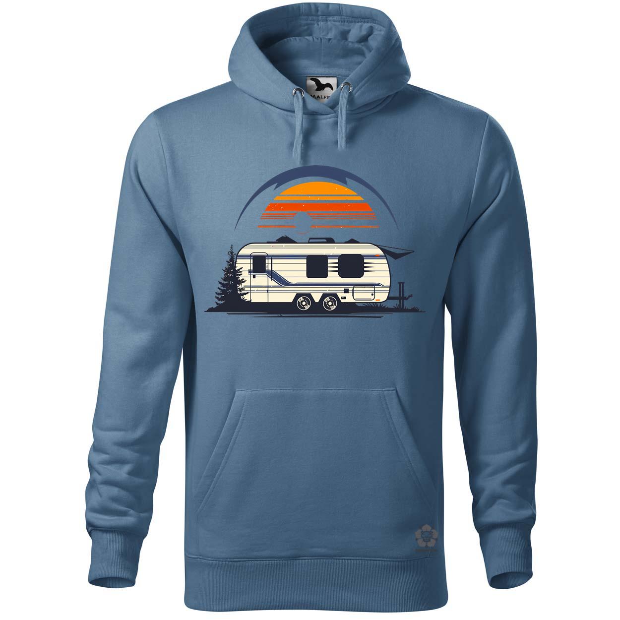 Camper minimál v1 egyedi  pulóver 