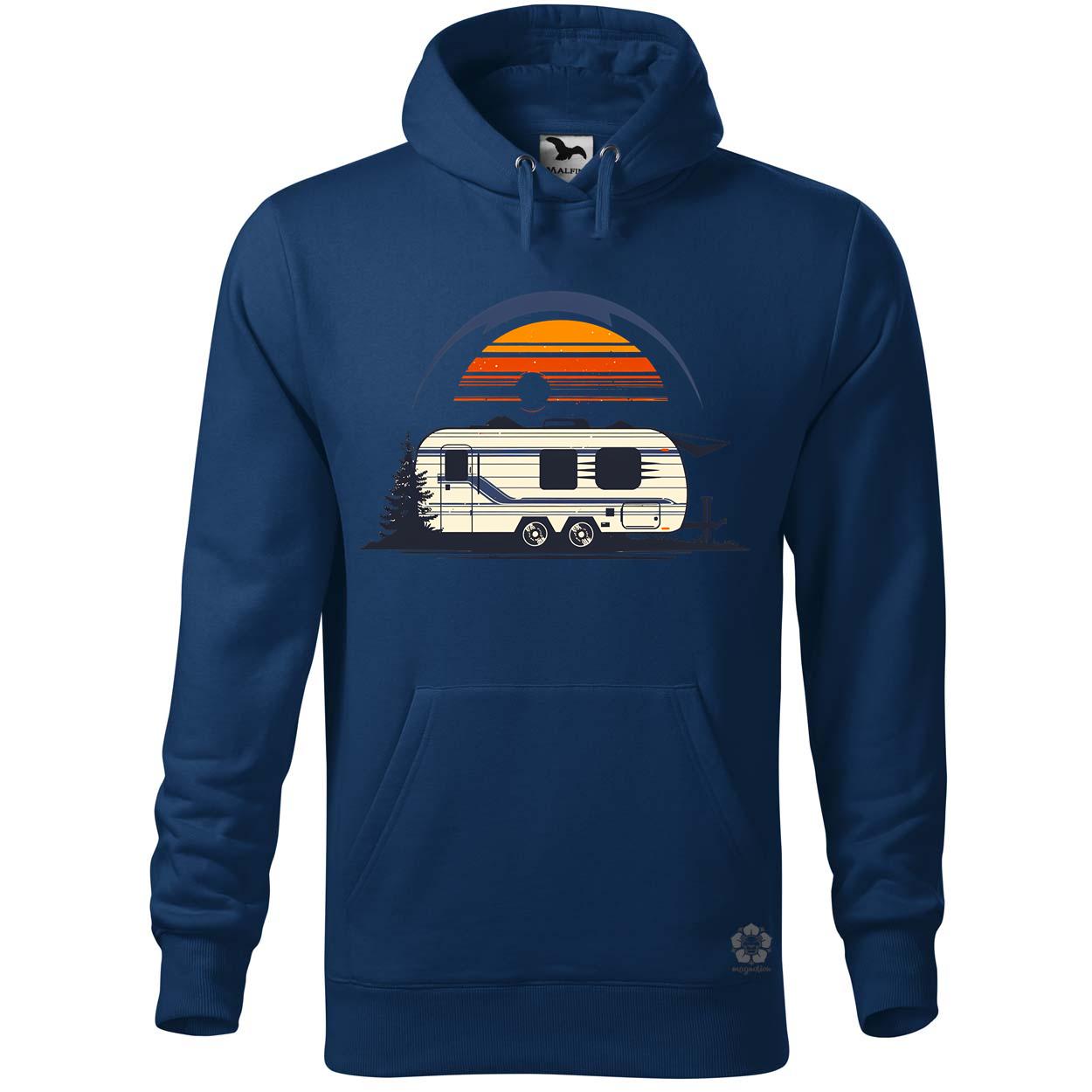 Camper minimál v1 egyedi  pulóver 