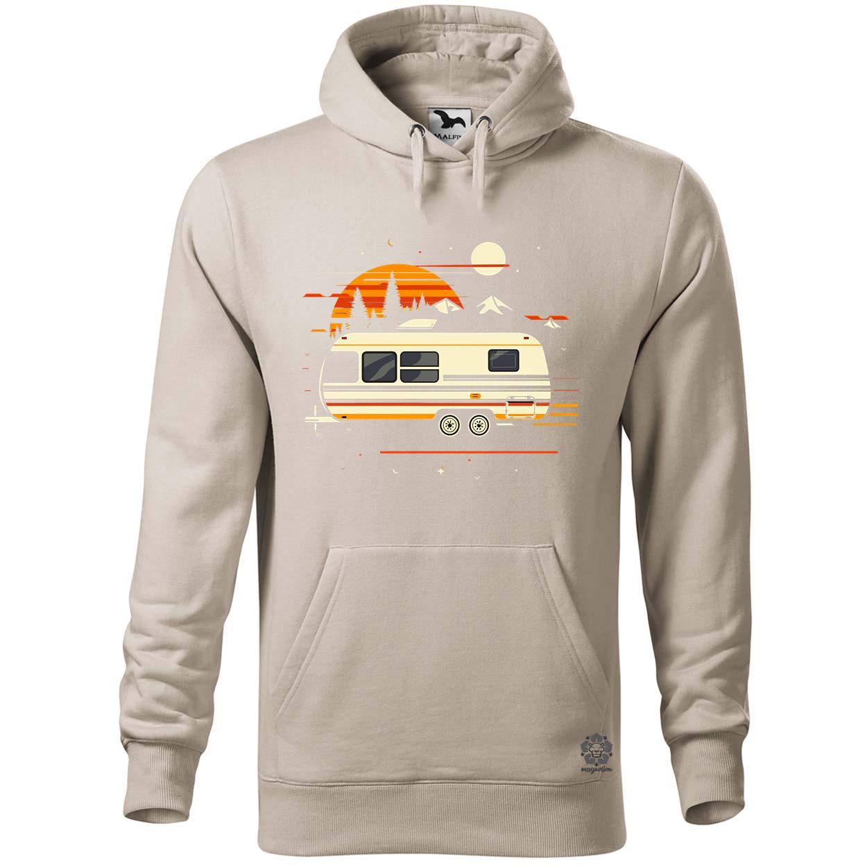 Camper minimál v3 egyedi  pulóver 