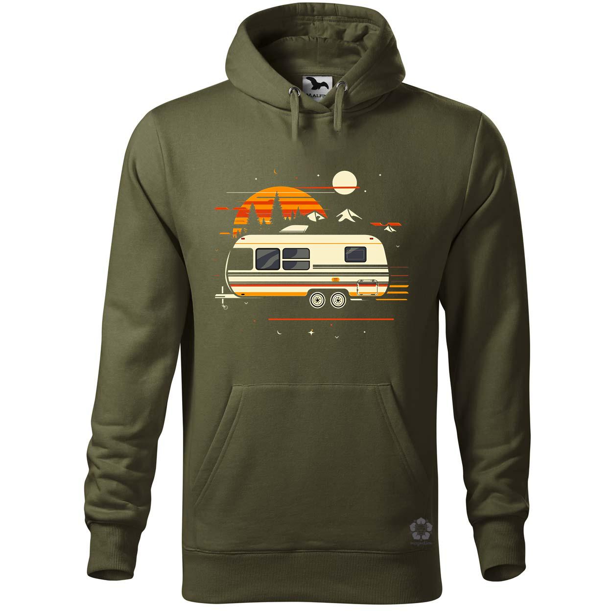 Camper minimál v3 egyedi  pulóver 