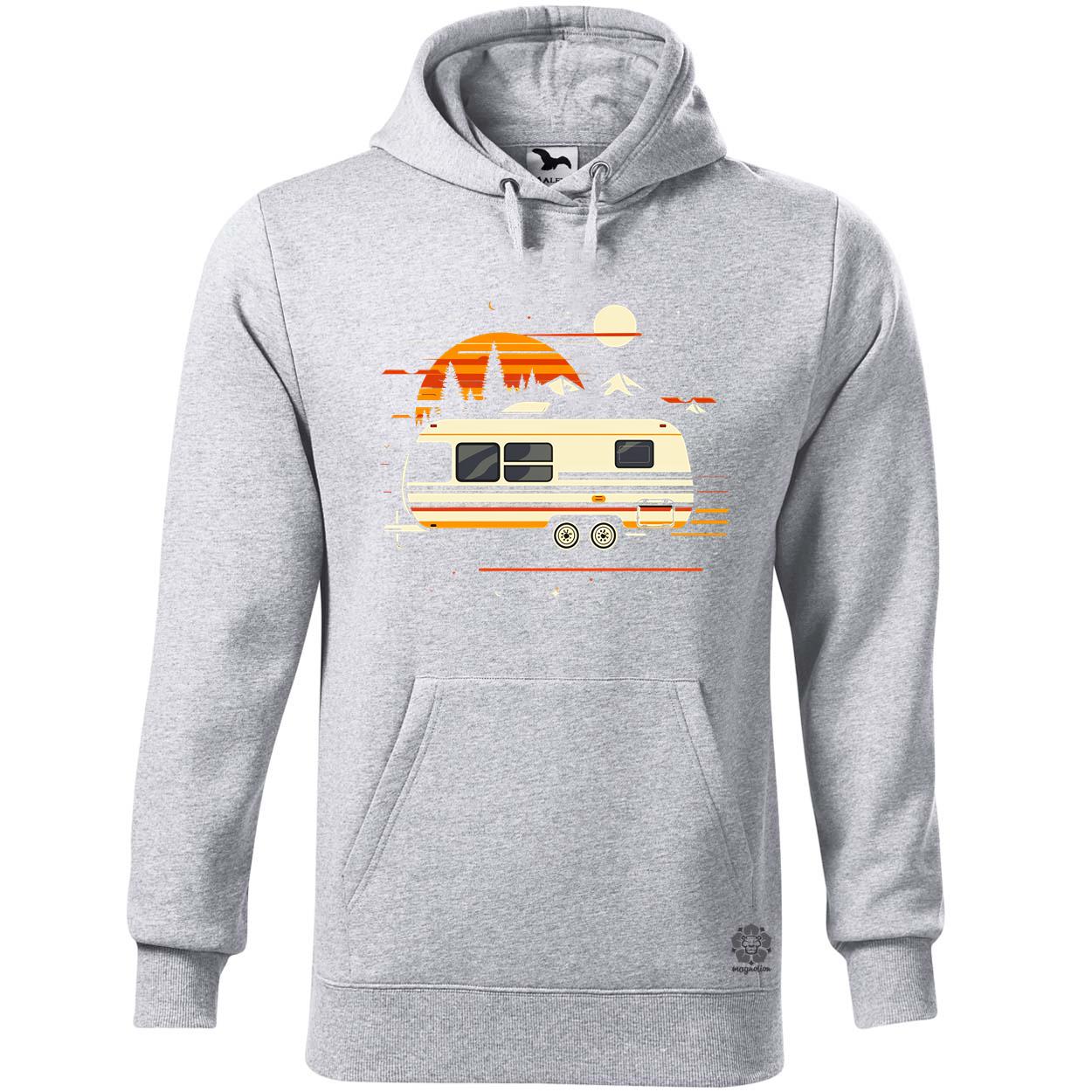 Camper minimál v3 egyedi  pulóver 