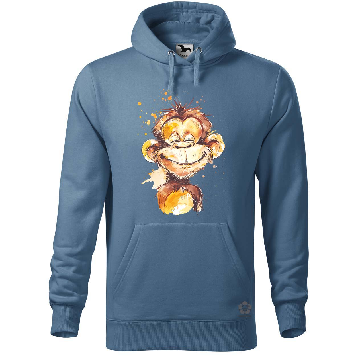Cuki majom rajz v2 egyedi  pulóver 