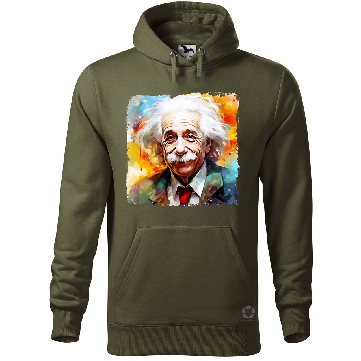 Einstein portré v5 egyedi  pulóver 