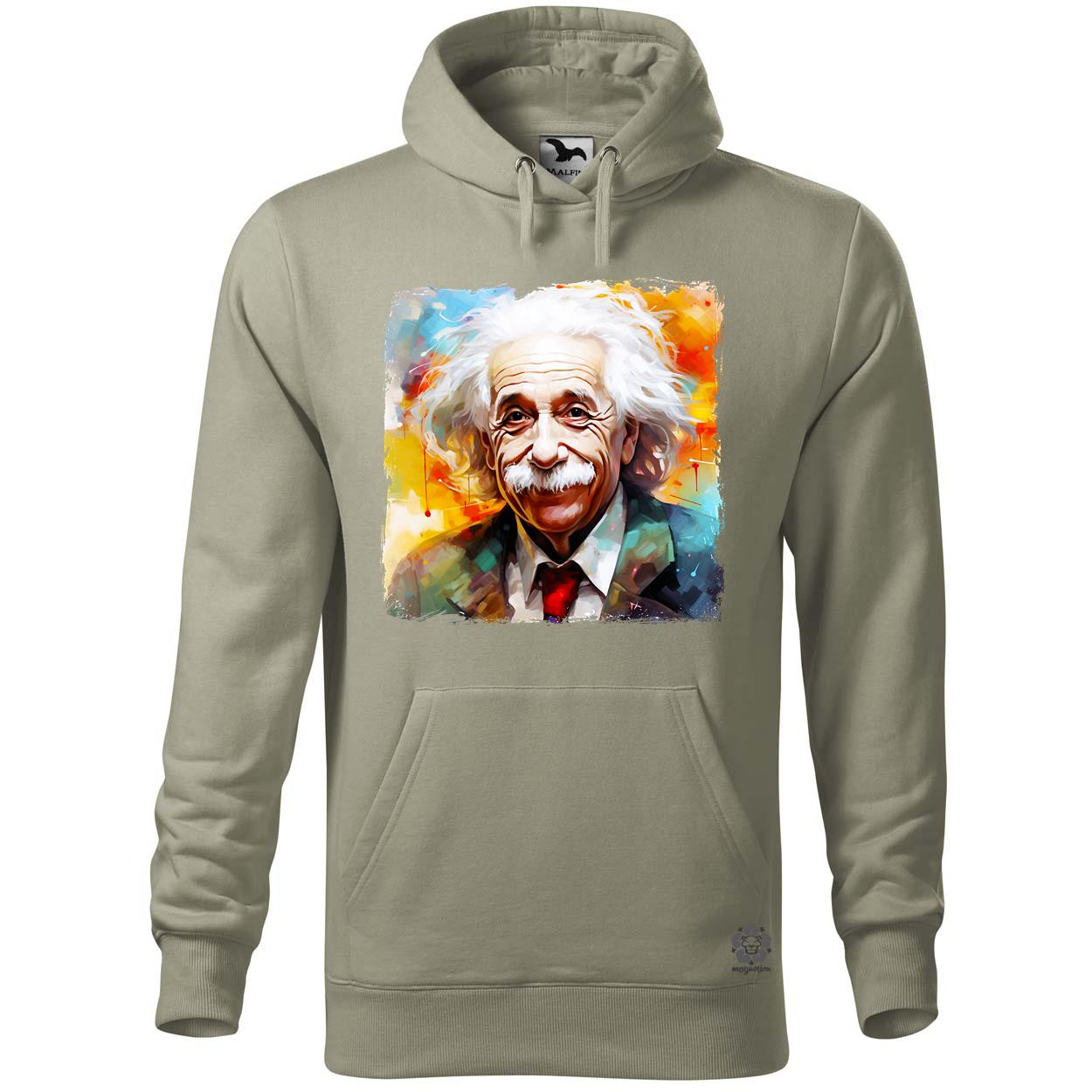 Einstein portré v5 egyedi  pulóver 