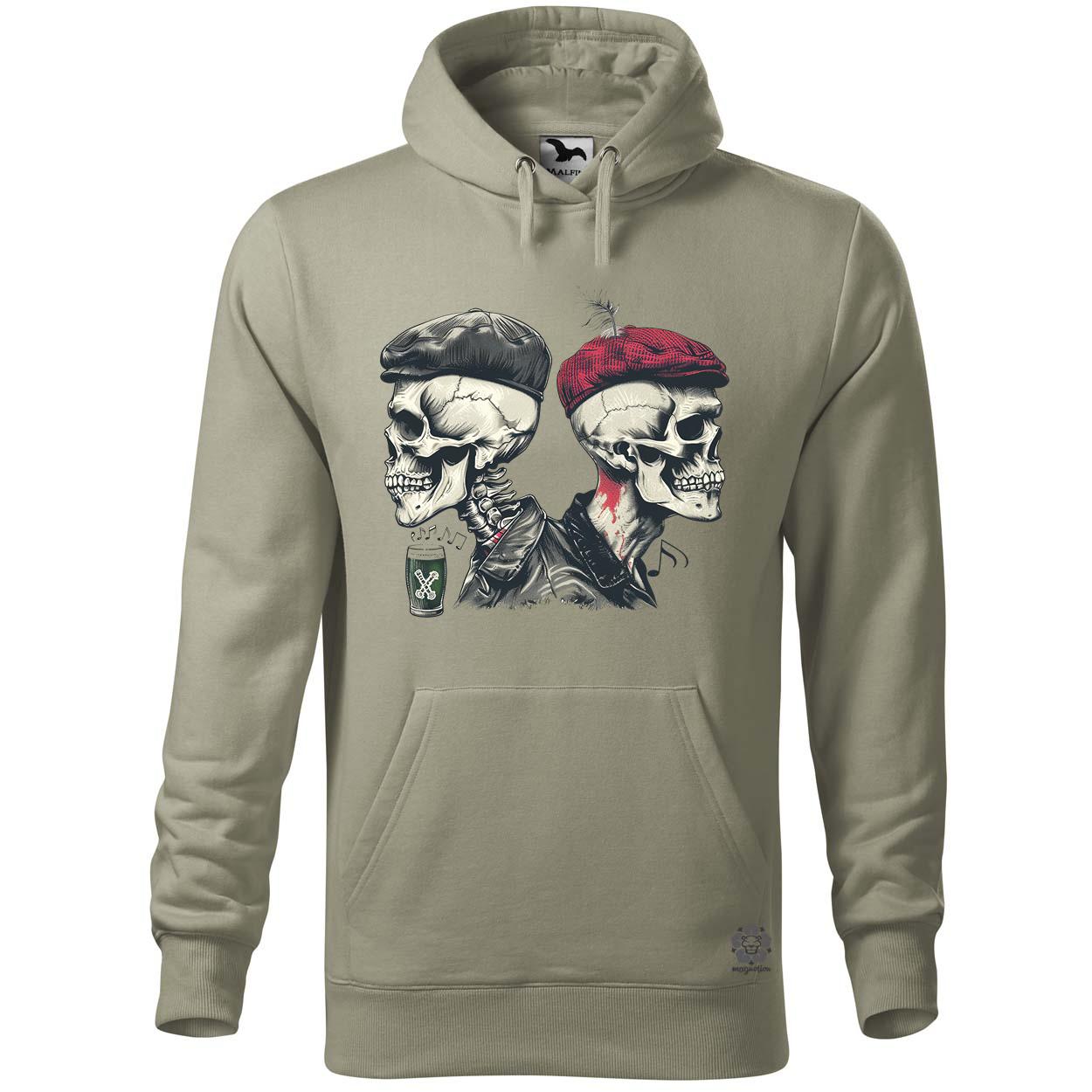 Punk koponyák v2 egyedi  pulóver 