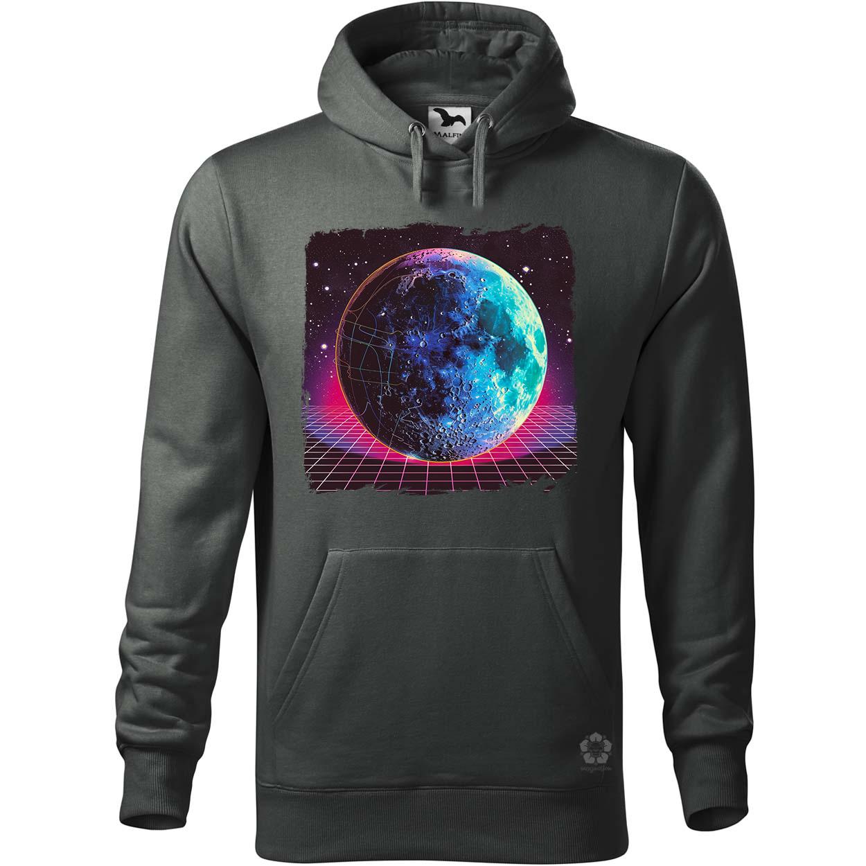 Synthwave hold v3 egyedi  pulóver 