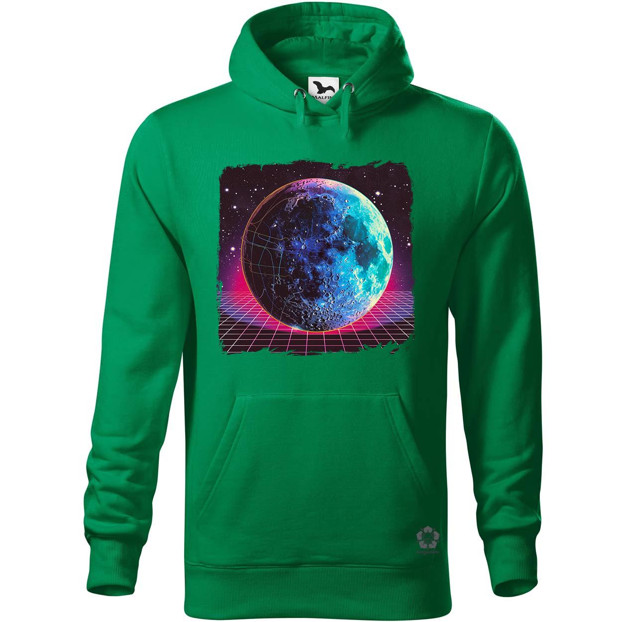 Synthwave hold v3 egyedi  pulóver 