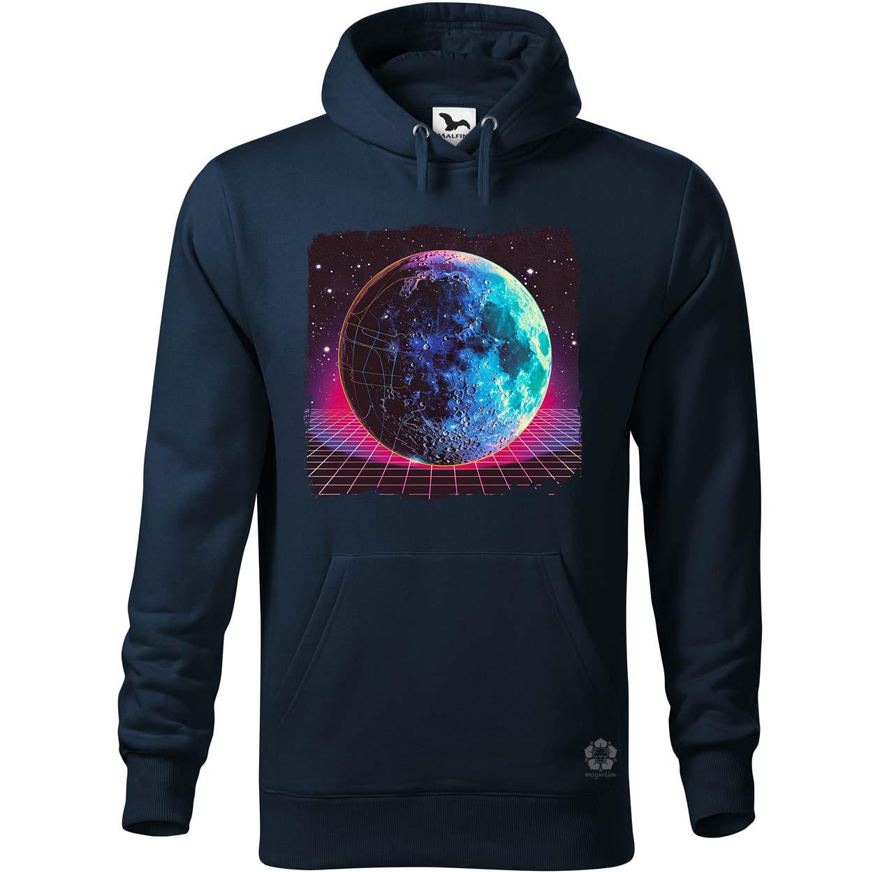 Synthwave hold v3 egyedi  pulóver 