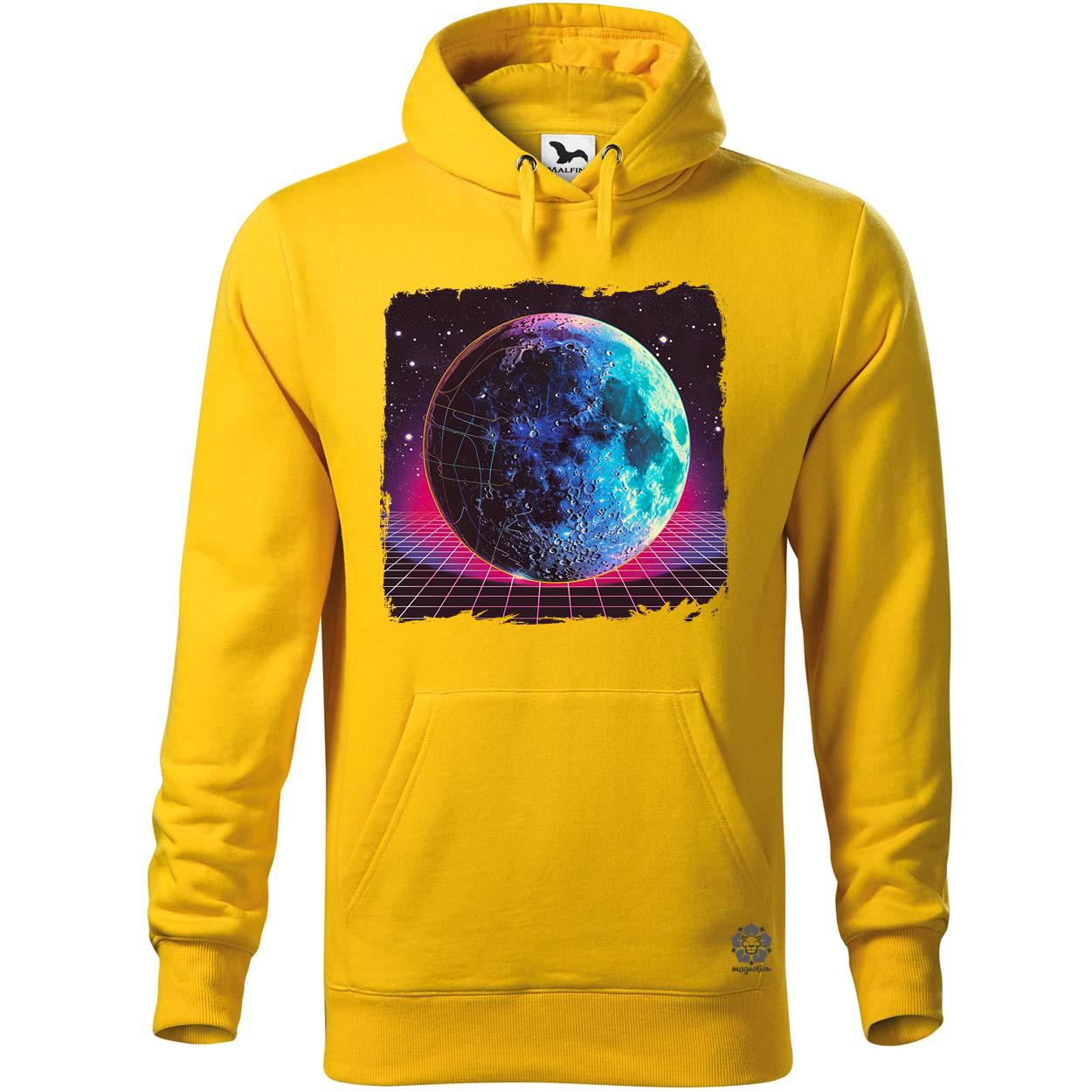 Synthwave hold v3 egyedi  pulóver 
