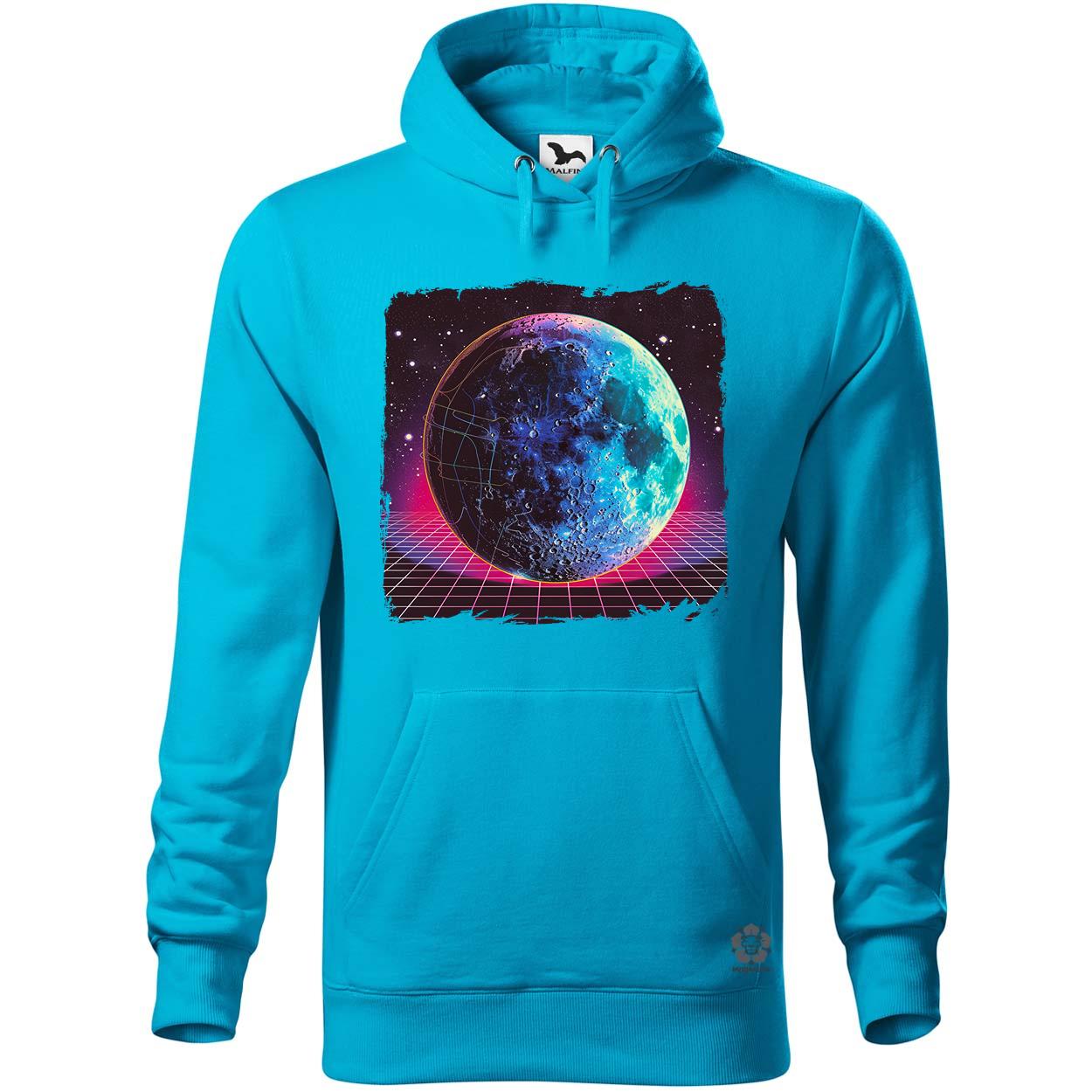 Synthwave hold v3 egyedi  pulóver 