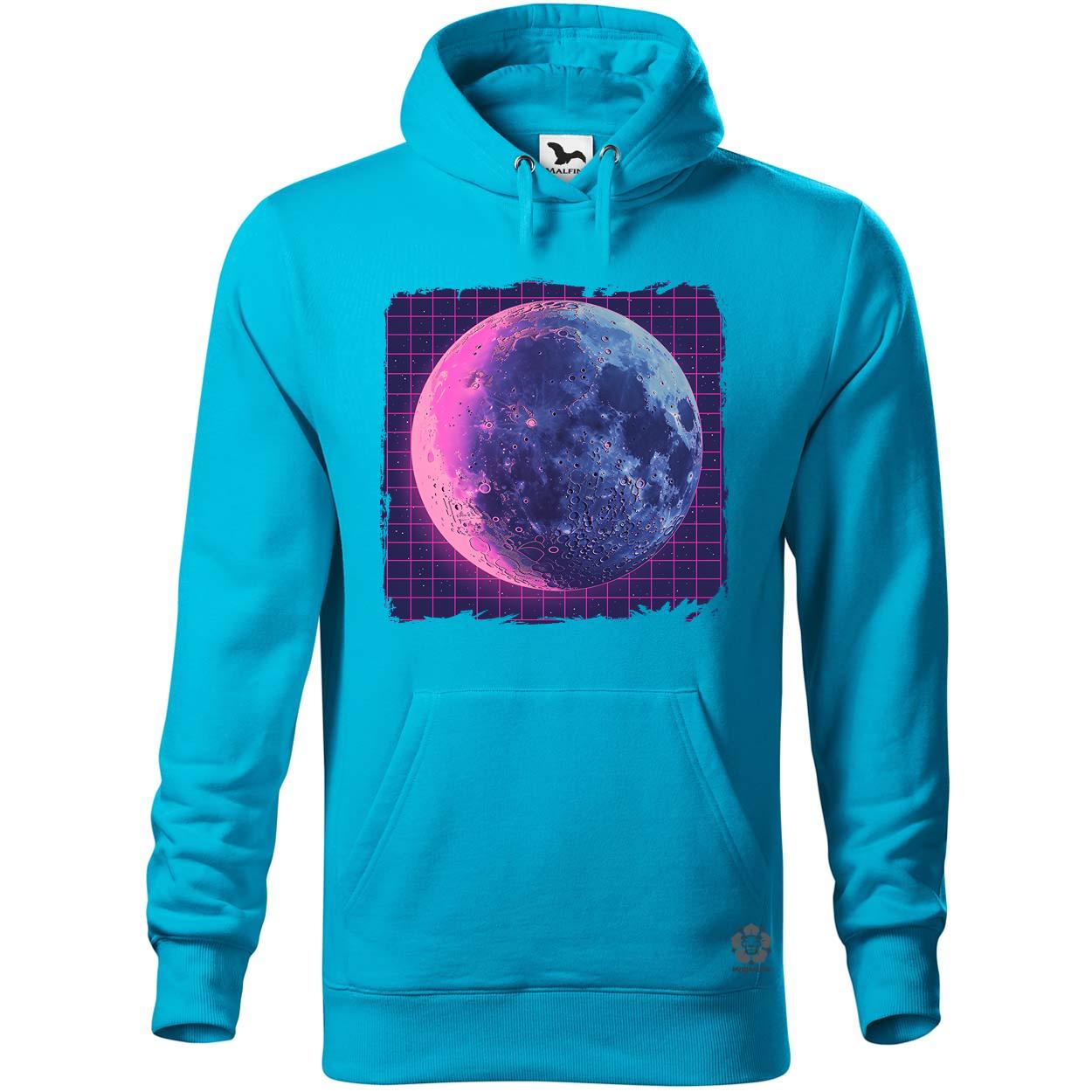 Synthwave hold v4 egyedi  pulóver 