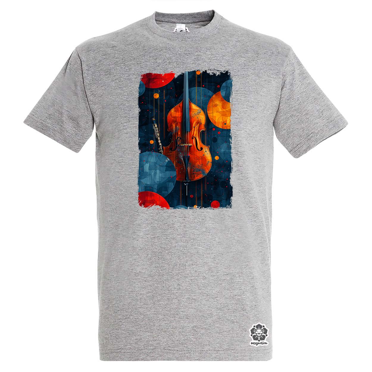 Absztrakt jazz v3 egyedi póló 