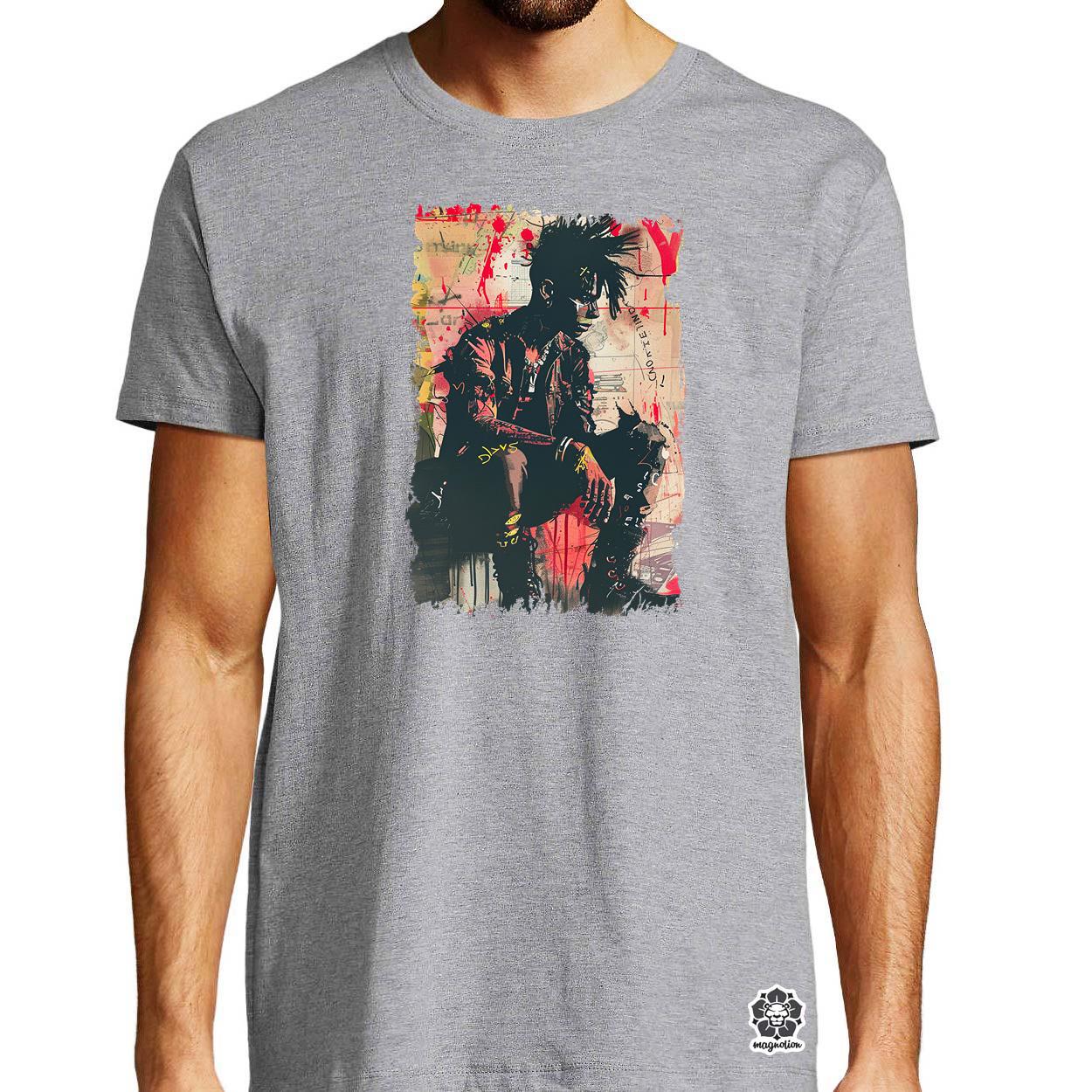 Crust punk poszter v2 egyedi póló 