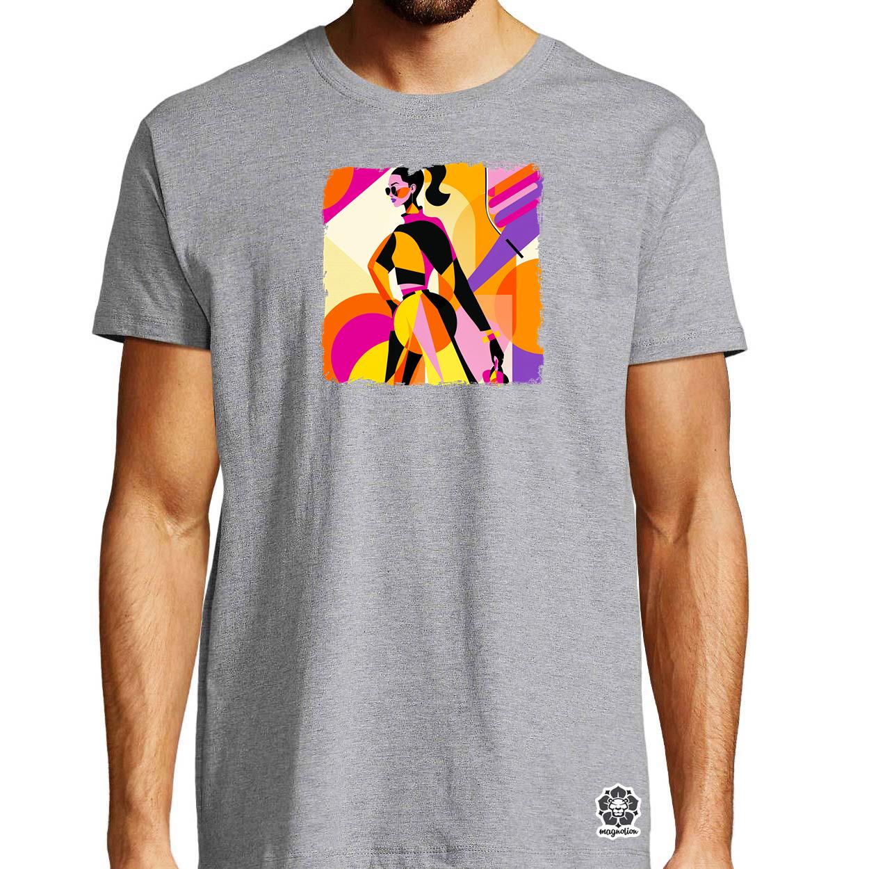 Pop Art divat v8 egyedi póló 