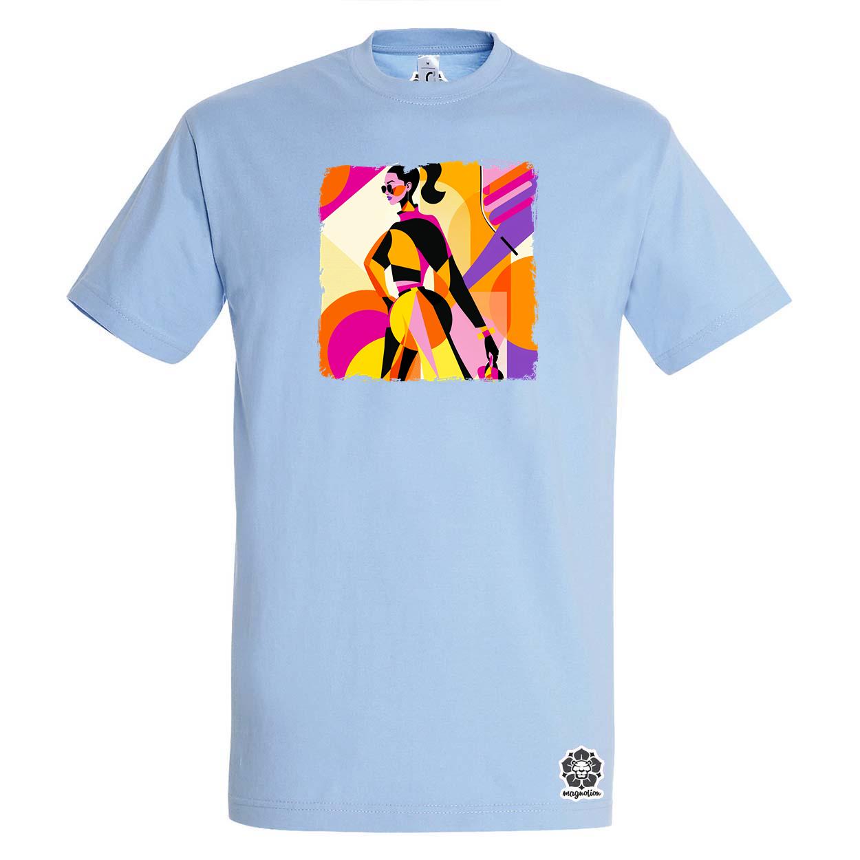 Pop Art divat v8 egyedi póló 