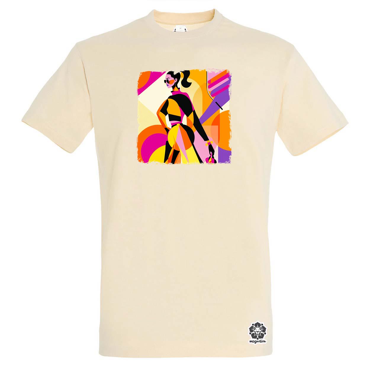 Pop Art divat v8 egyedi póló 