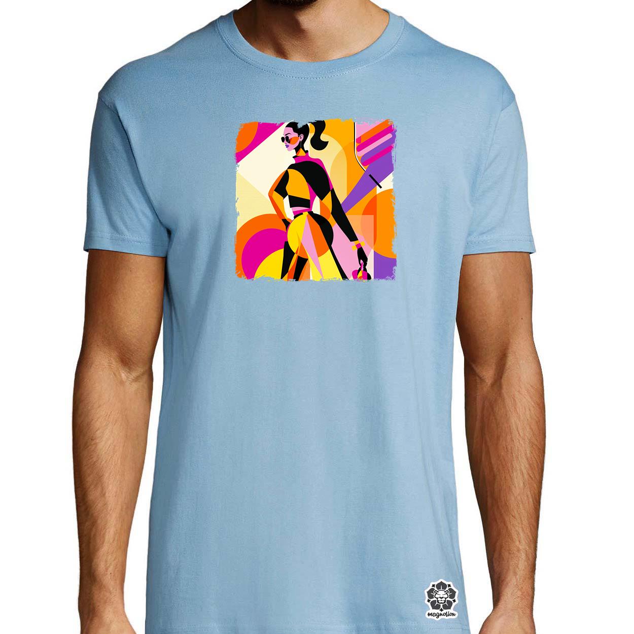 Pop Art divat v8 egyedi póló 