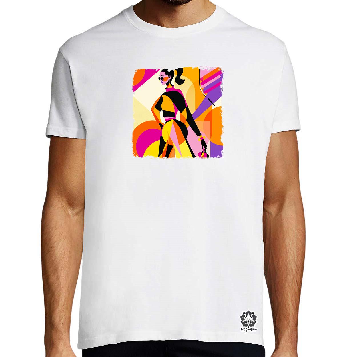 Pop Art divat v8 egyedi póló 