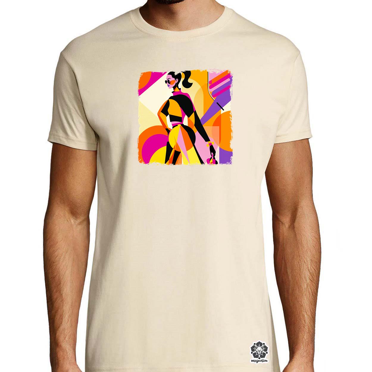 Pop Art divat v8 egyedi póló 