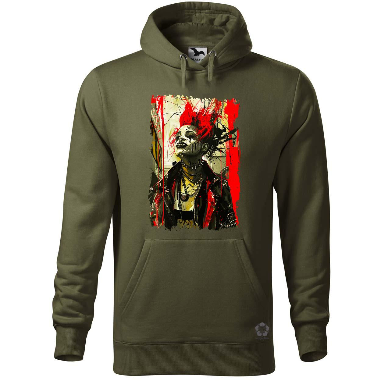 Crust punk poszter v12 egyedi  pulóver 