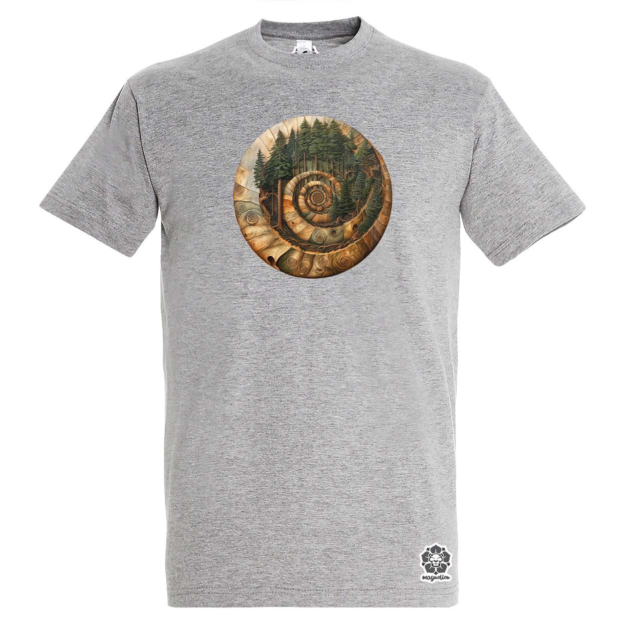 Fibonacci fákkal v3 egyedi póló 