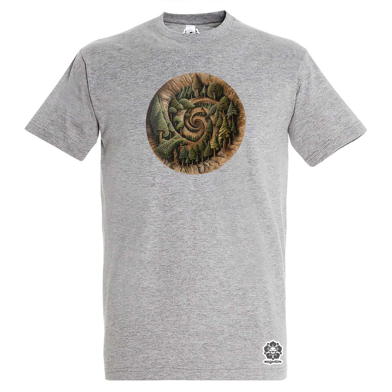 Fibonacci fákkal v5 egyedi póló 