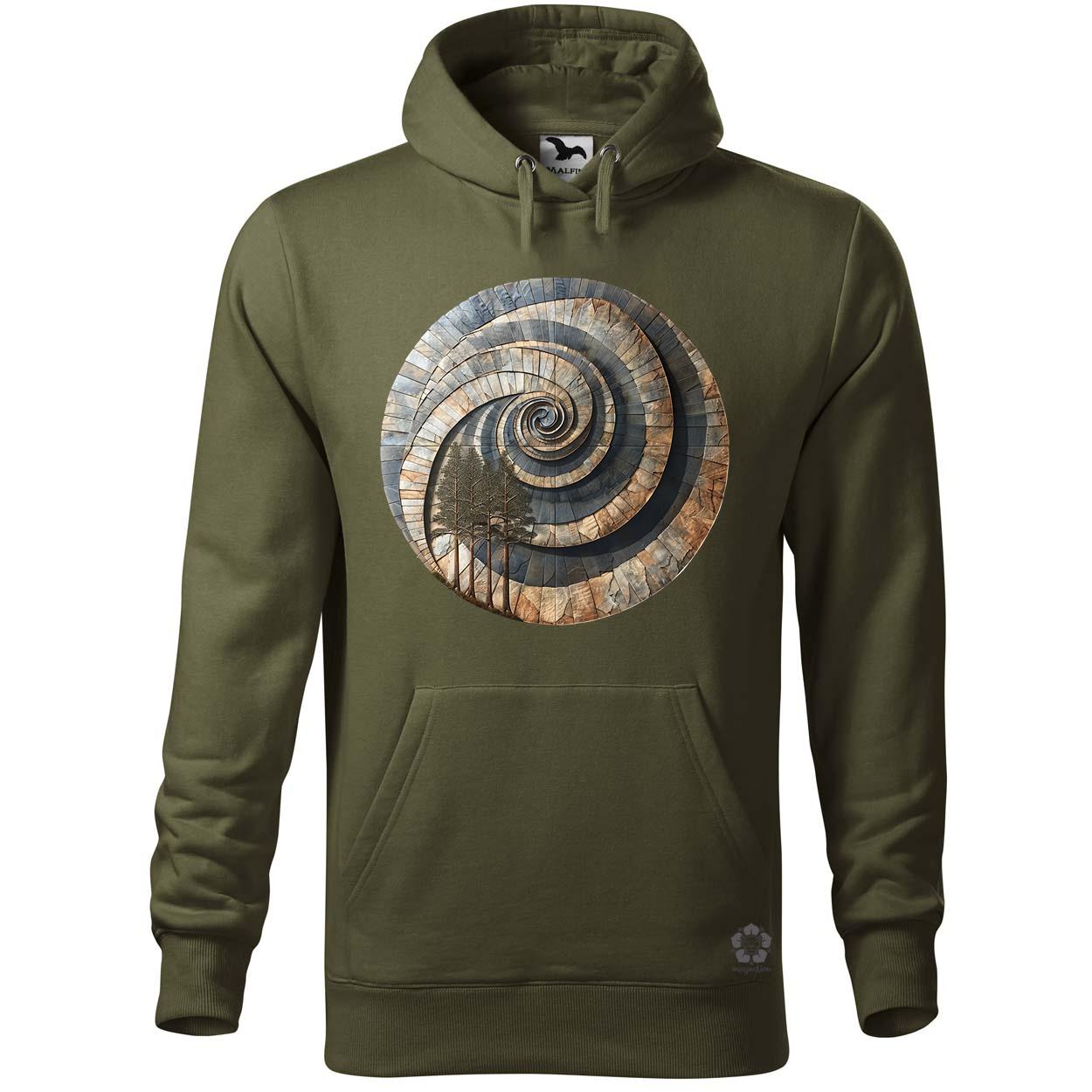 Fibonacci fákkal v1 egyedi  pulóver 