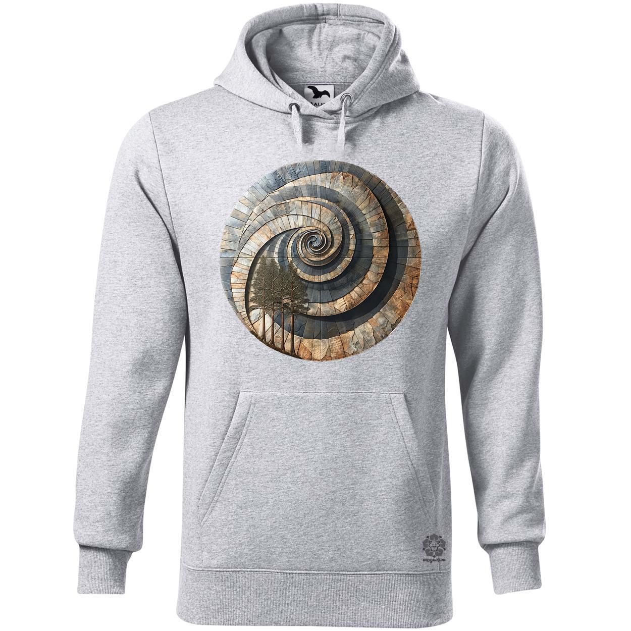 Fibonacci fákkal v1 egyedi  pulóver 