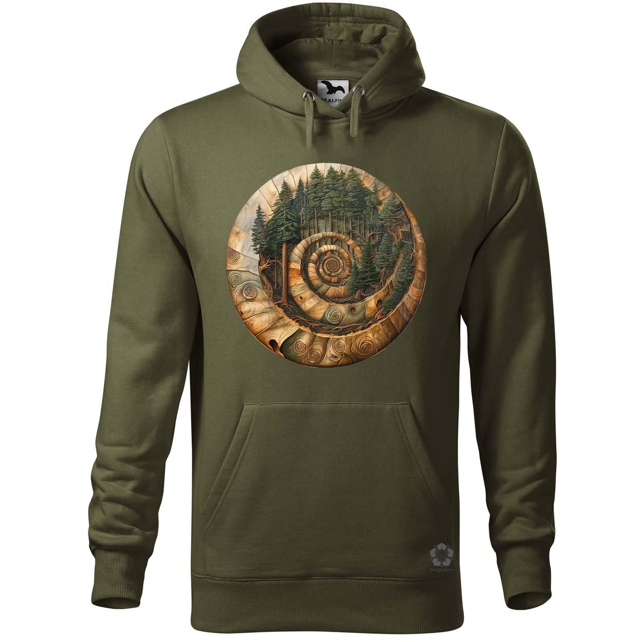 Fibonacci fákkal v3 egyedi  pulóver 