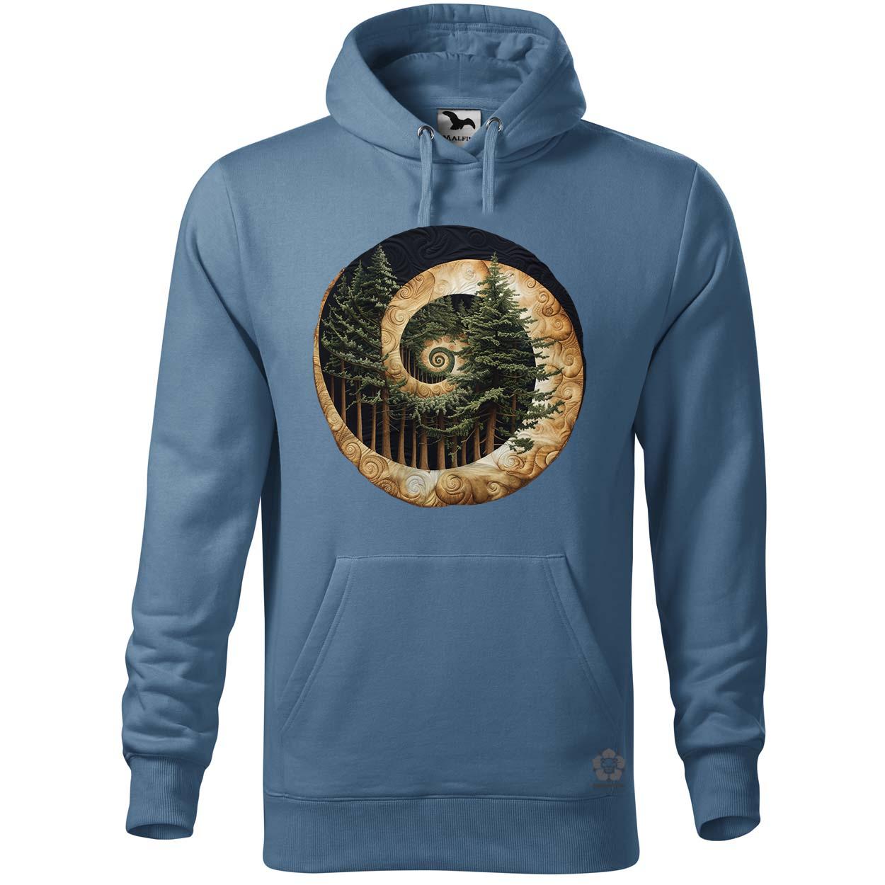 Fibonacci fákkal v4 egyedi  pulóver 